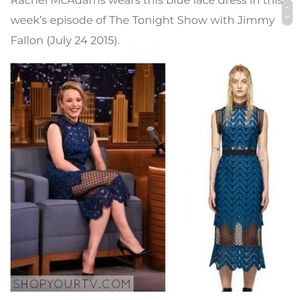 Renvy blue/black dress